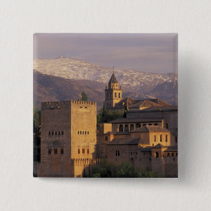 Spain, Granada, Andalucia The Alhambra, 2 15 Cm Square Badge