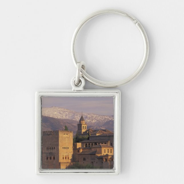Spain, Granada, Andalucia The Alhambra, 2 Key Ring (Front)