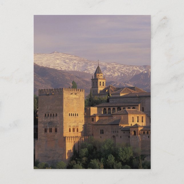 Spain, Granada, Andalucia The Alhambra, 2 Postcard (Front)