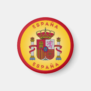 Spain Heritage Emblem Magnet