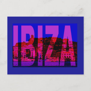 spain ibiza postcard