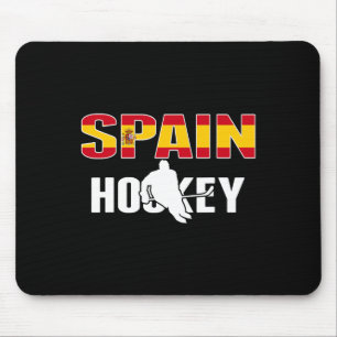 Spain Ice Hockey Lovers Jersey - Spanish Hockey Te Mouse Pad