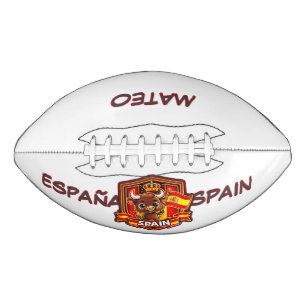 Spain Kids Football w Name