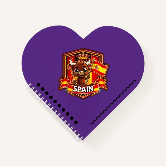 Spain Kids Notebook (Front)