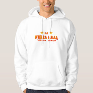 Spain La Furia Roja Campeona de Europa Hoodie