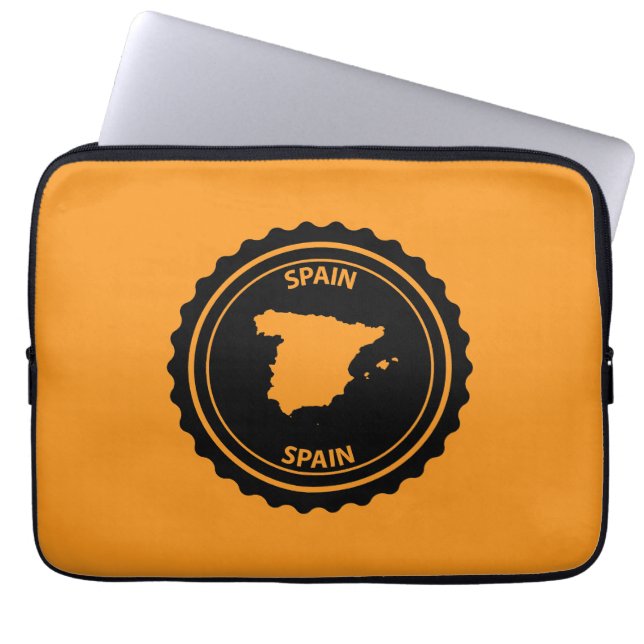 Spain Laptop Sleeve (Front)