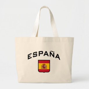 Spain Large Tote Bag