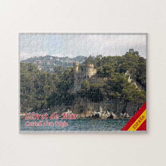 Spain - Lloret de Mar - Jigsaw Puzzle (Horizontal)