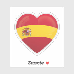 Spain Love Flag