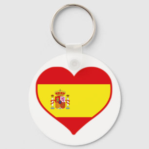 Spain Love Key Ring