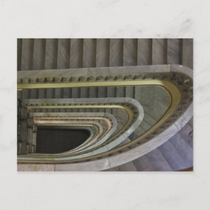Spain, Madrid, Circulo de Bellas Artes, staircas Postcard