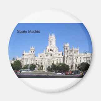 Spain, Madrid City Hall Plaza de Cibeles (St.K) Magnet