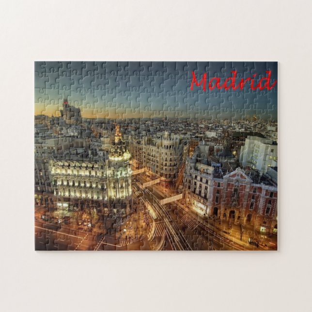 Spain - Madrid - City - Jigsaw Puzzle (Horizontal)
