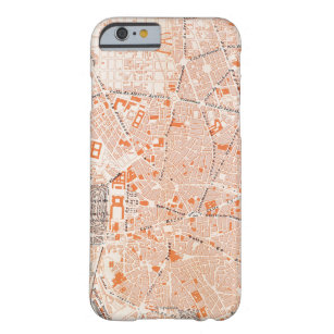 Spain: Madrid Map, C1920 Barely There iPhone 6 Case