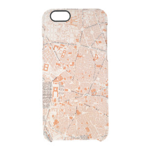 Spain: Madrid Map, C1920 Clear iPhone 6/6S Case