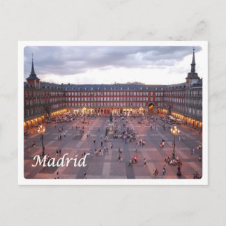 Spain - Madrid -  Mayor Square - Postcard