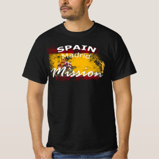 Spain Madrid Mormon LDS Mission T-Shirt