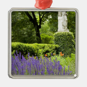 Spain, Madrid. Royal Botanic Garden aka Real Metal Ornament