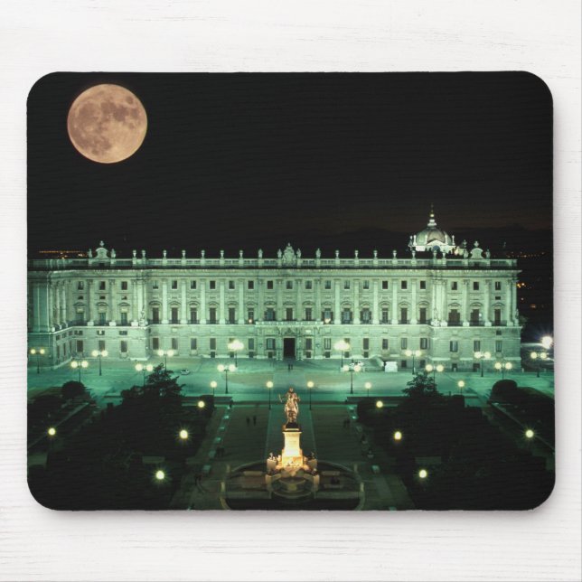 Spain, Madrid, Royal Palace and Plaza de Mouse Pad (Front)