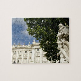 Spain, Madrid. Royal Palace. Jigsaw Puzzle