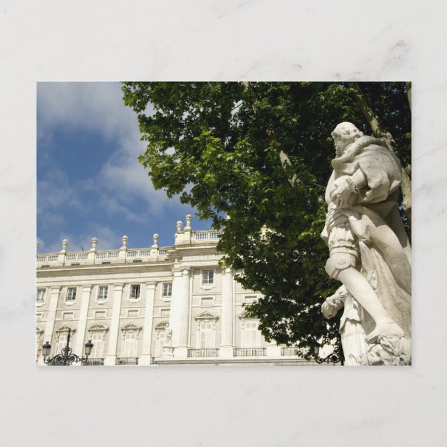 Spain, Madrid. Royal Palace. Postcard (Front)