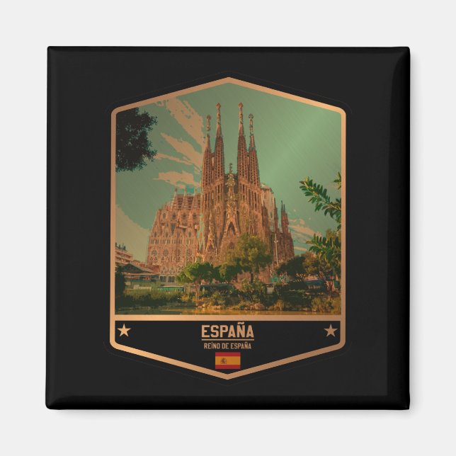 Spain Magnet (Front)