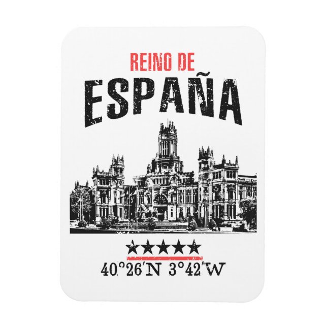 Spain Magnet (Vertical)