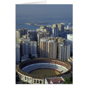 Spain, Malaga, Andalucia View of Plaza de Toros
