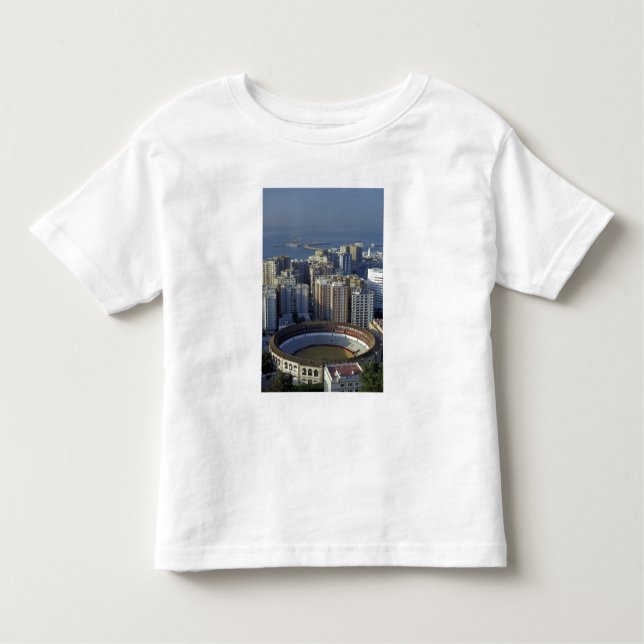 Spain, Malaga, Andalucia View of Plaza de Toros Toddler T-Shirt (Front)