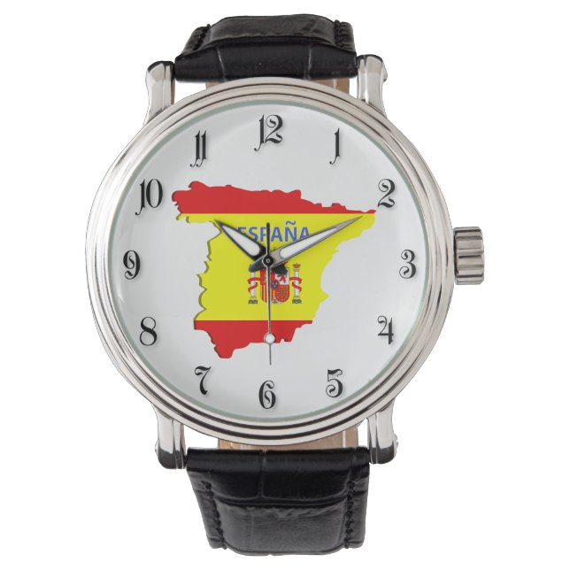 Spain map watch (Front)
