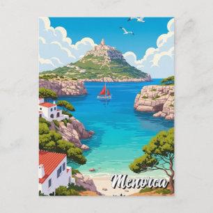 Spain Menorca Postcard