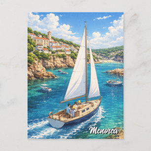 Spain Menorca Postcard