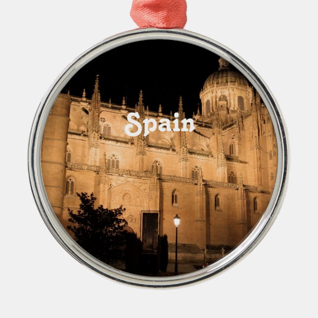 Spain Metal Ornament (Front)