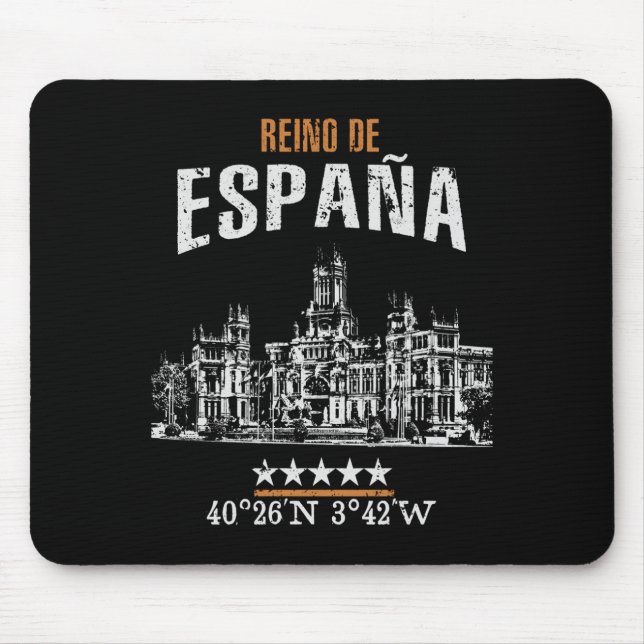 Spain Mouse Pad (Front)