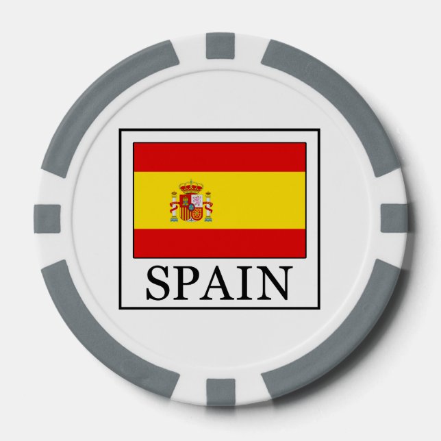 Spain Poker Chips (Front)
