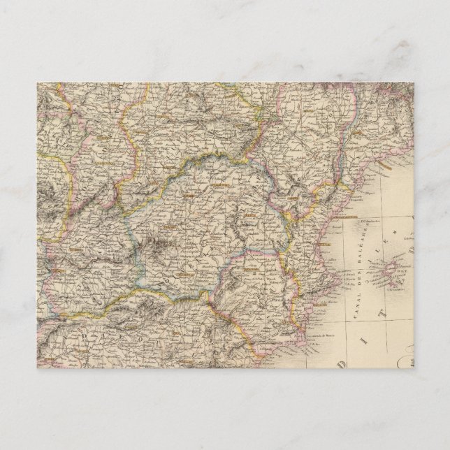 Spain, Portugal 10 Postcard (Front)