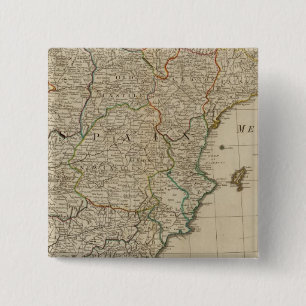 Spain, Portugal 15 Cm Square Badge