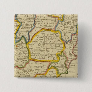Spain, Portugal 2 15 Cm Square Badge