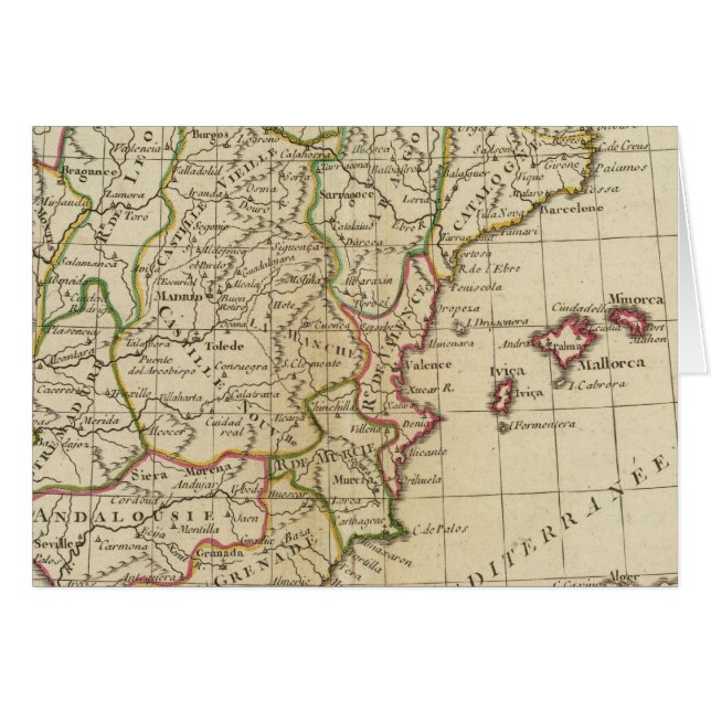 Spain, Portugal 3 (Front Horizontal)