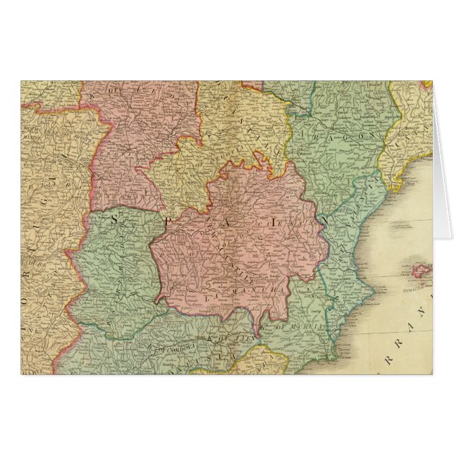 Spain, Portugal 4 (Front Horizontal)