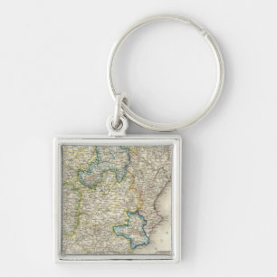 Spain, Portugal 5 Key Ring