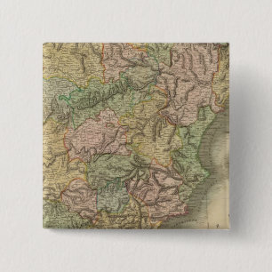 Spain, Portugal 7 15 Cm Square Badge