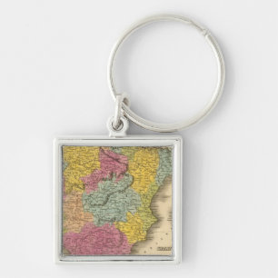 Spain, Portugal 8 Key Ring