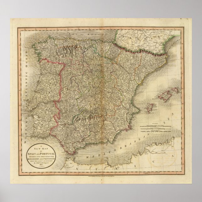 Spain, Portugal 8 Poster (Front)