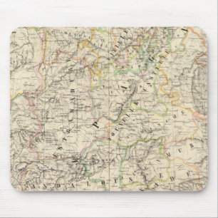 Spain, Portugal Europe 24 Mouse Pad