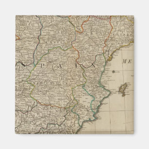 Spain, Portugal Magnet