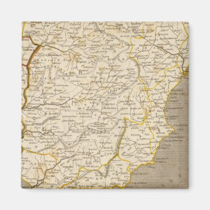 Spain, Portugal Map by Arrowsmith Magnet