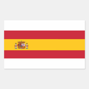 SPAIN RECTANGULAR STICKER