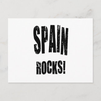 Spain Rocks! Postcard