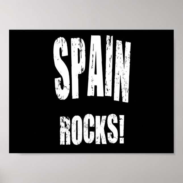 Spain Rocks! Poster (Front)